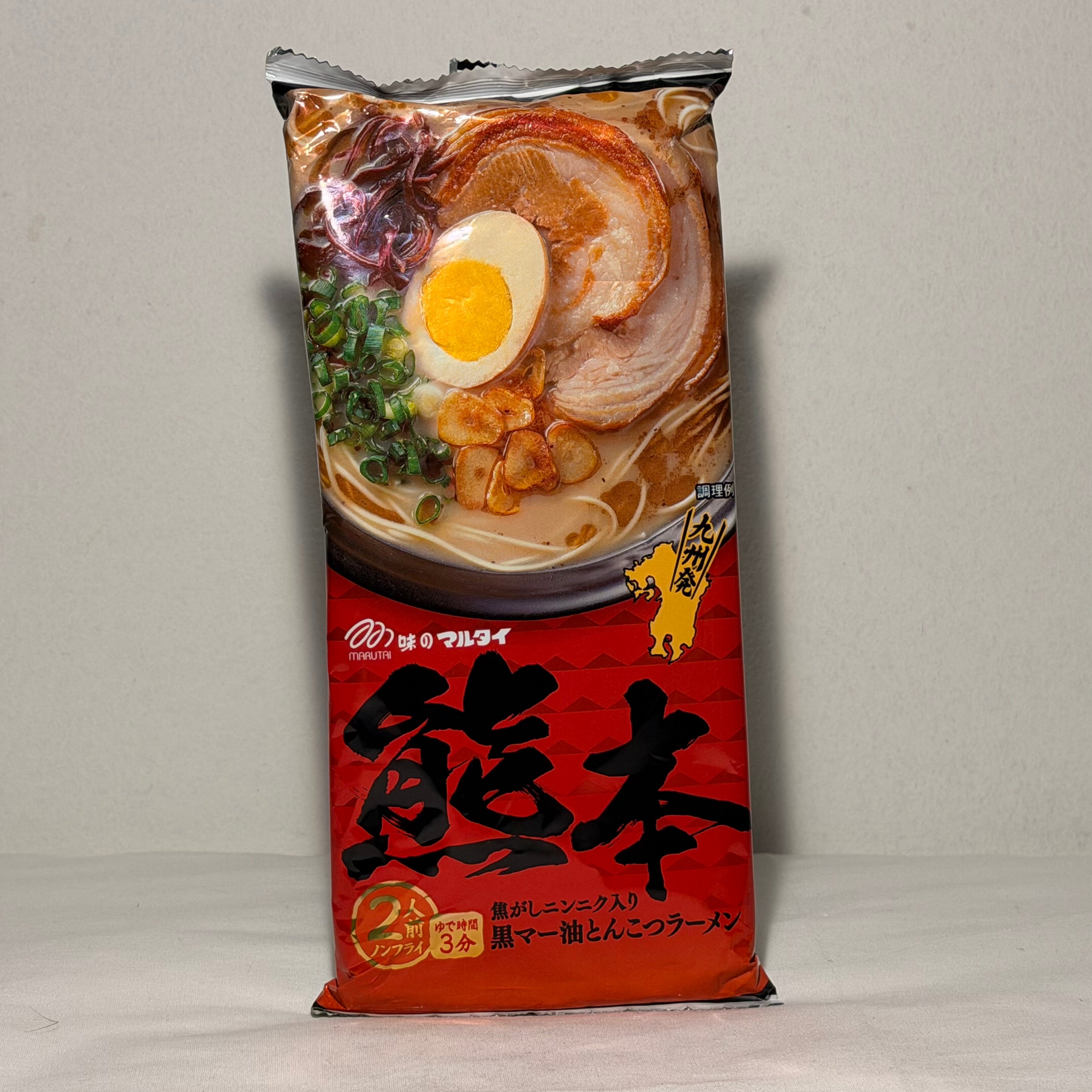 Marutai Kumamoto Kuroma Oil Dragonkotsu Ramen 186G
