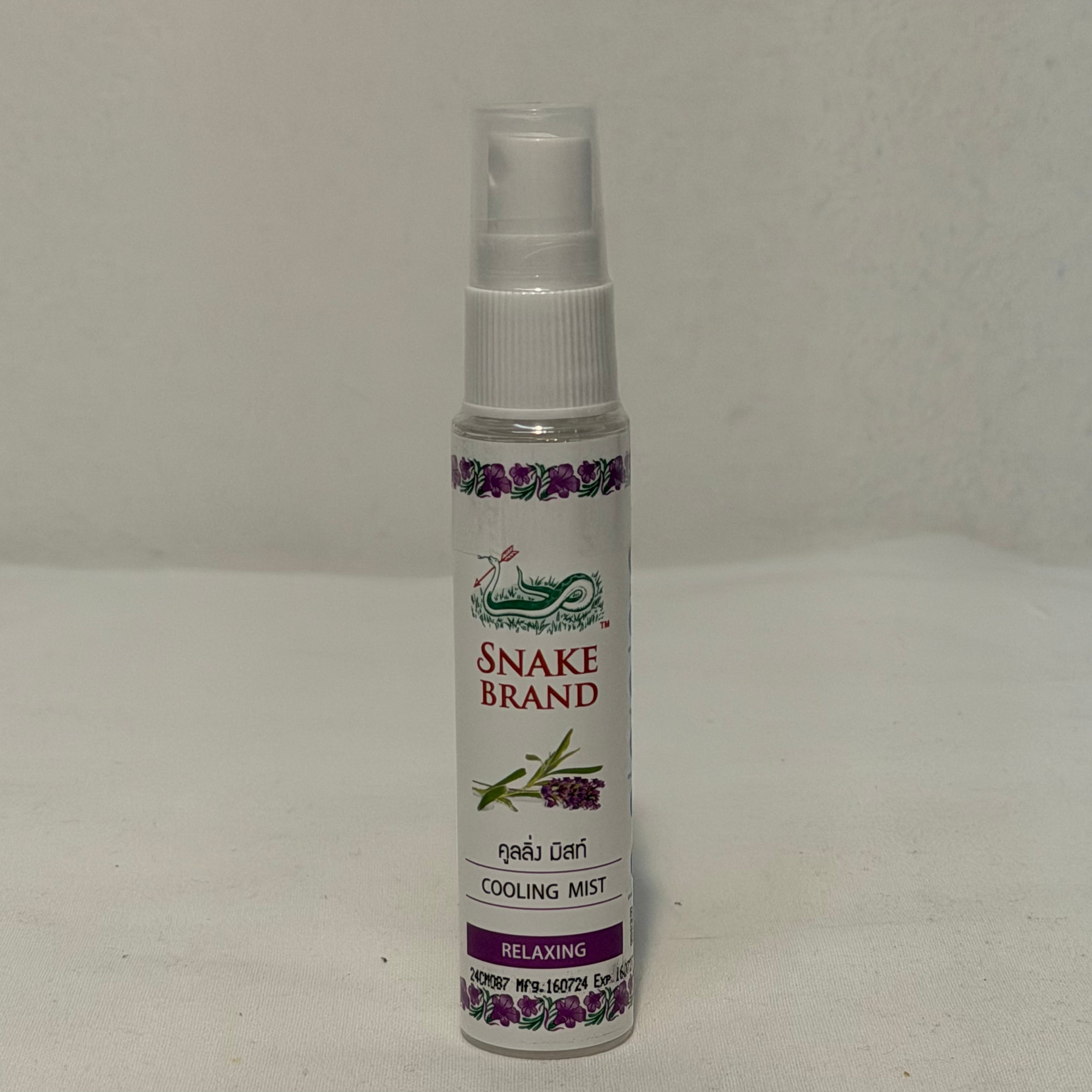 SNAKE BRAND Cooling Mist Relaxing Lavender 30ml